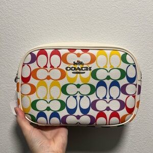 Coach Jamie Camera Bag In
Rainbow Signature Canvas